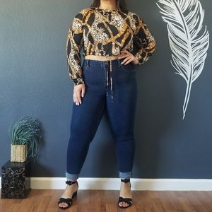 Melon Funky Crop Top